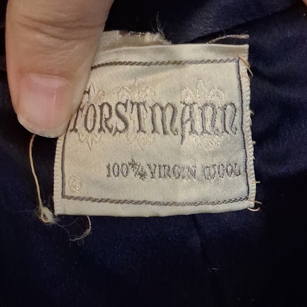 Frostmann Vintage Blue Wool Jacket Size Large - Picture 4 of 10